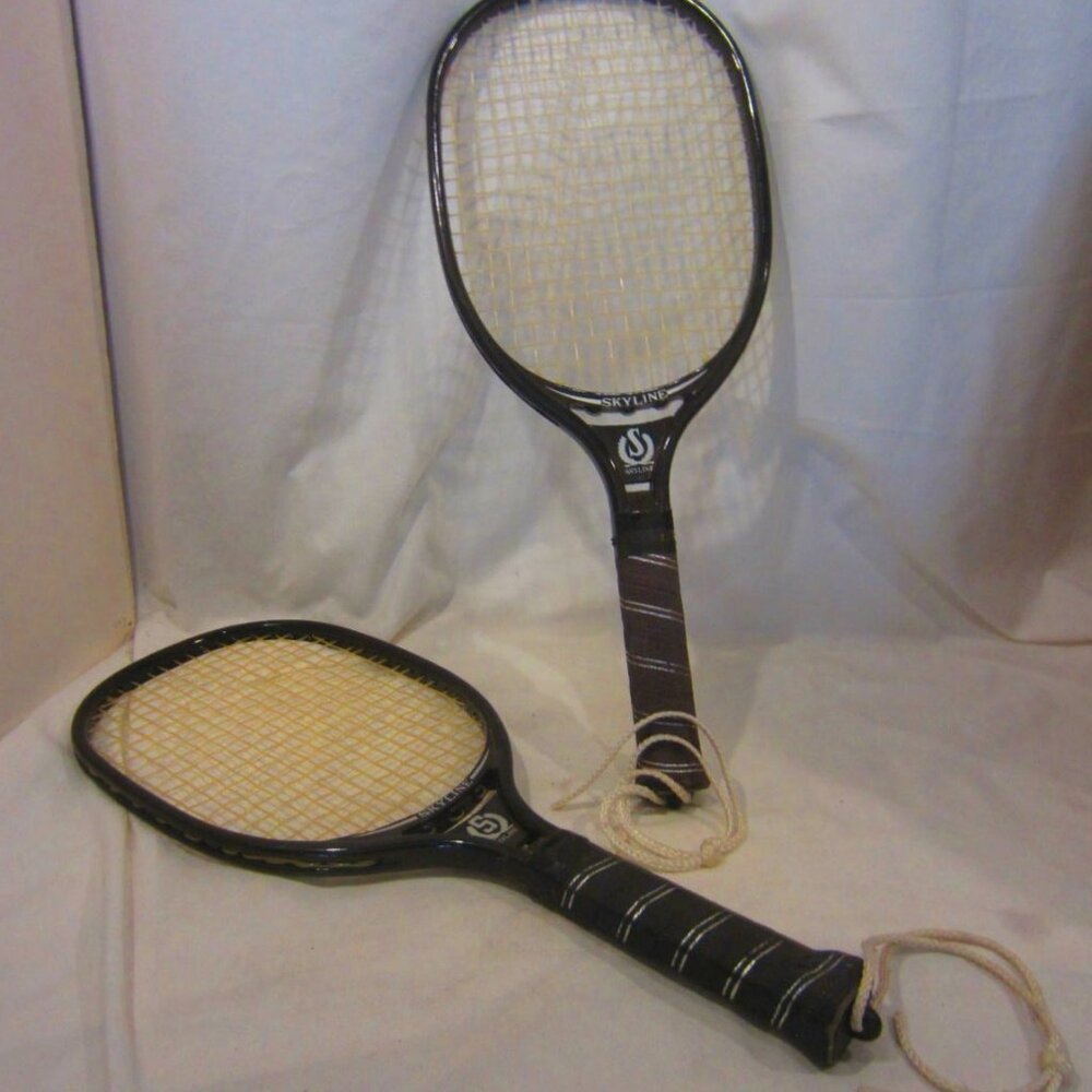 SKYLINE Racquetball racket paddles Set of 2 VINTAGE